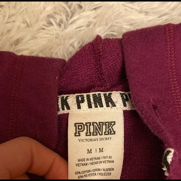 Victoria Secret Purple Sweatshirt - Picture 3 of 3